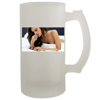 Alessandra Ambrosio 16oz Frosted Beer Stein