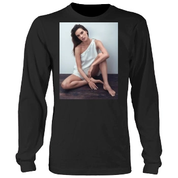 Alessandra Ambrosio Men's Heavy Long Sleeve TShirt