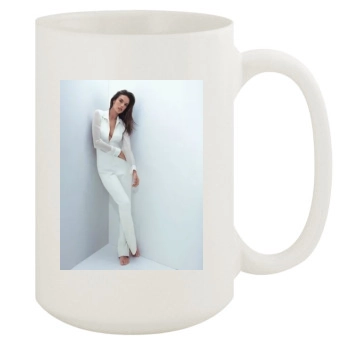 Alessandra Ambrosio 15oz White Mug