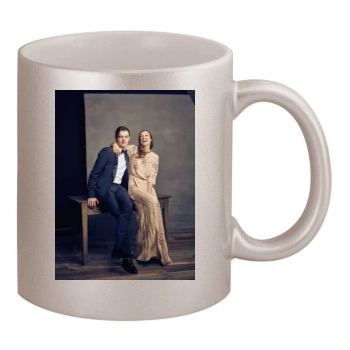 Alexandra Maria Lara 11oz Metallic Silver Mug