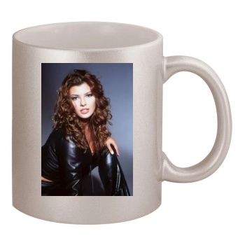 Ali Landry 11oz Metallic Silver Mug