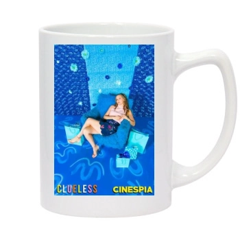 Alicia Silverstone 14oz White Statesman Mug