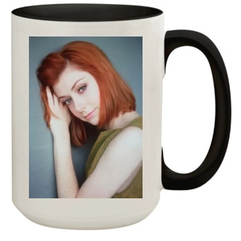 Alyson Hannigan 15oz Colored Inner & Handle Mug