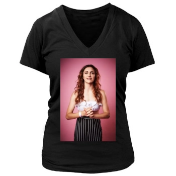 Alyson Stoner Women's Deep V-Neck TShirt