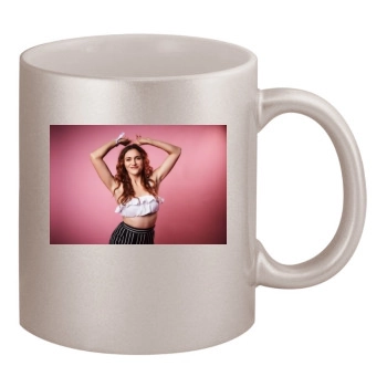 Alyson Stoner 11oz Metallic Silver Mug