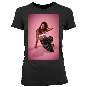 Alyson Stoner Women's Junior Cut Crewneck T-Shirt