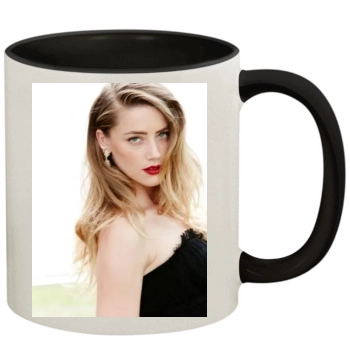 Amber Heard 11oz Colored Inner & Handle Mug