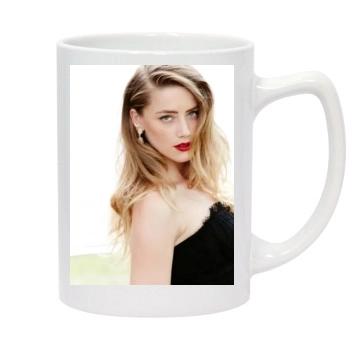 Amber Heard 14oz White Statesman Mug