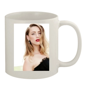 Amber Heard 11oz White Mug