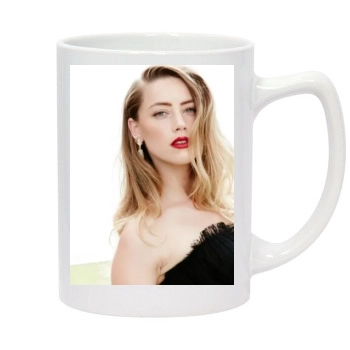 Amber Heard 14oz White Statesman Mug