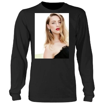 Amber Heard Men's Heavy Long Sleeve TShirt