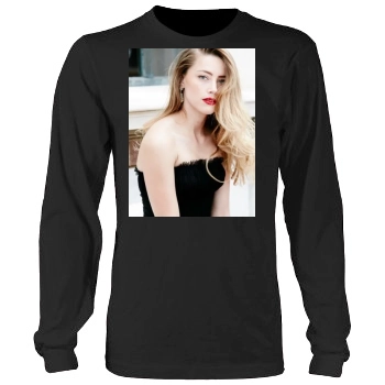 Amber Heard Men's Heavy Long Sleeve TShirt