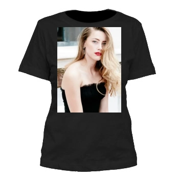 Amber Heard Women's Cut T-Shirt