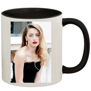 Amber Heard 11oz Colored Inner & Handle Mug