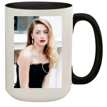 Amber Heard 15oz Colored Inner & Handle Mug