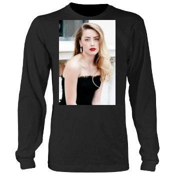 Amber Heard Men's Heavy Long Sleeve TShirt