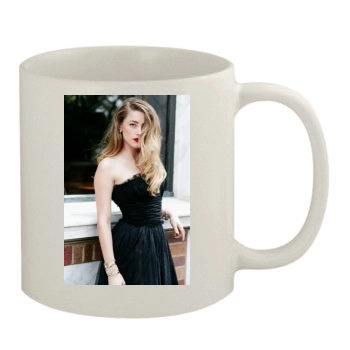 Amber Heard 11oz White Mug