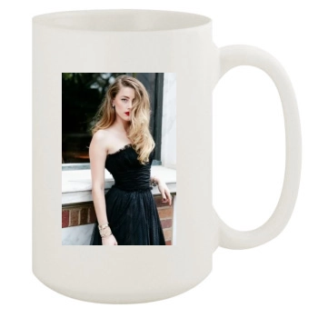 Amber Heard 15oz White Mug