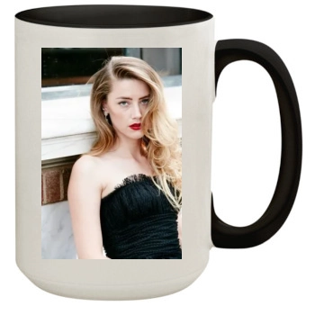 Amber Heard 15oz Colored Inner & Handle Mug