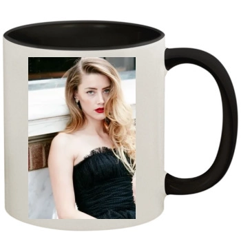 Amber Heard 11oz Colored Inner & Handle Mug