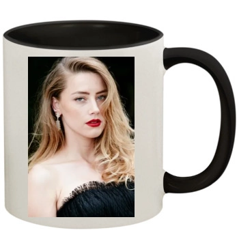 Amber Heard 11oz Colored Inner & Handle Mug