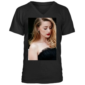 Amber Heard Men's V-Neck T-Shirt