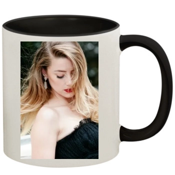 Amber Heard 11oz Colored Inner & Handle Mug