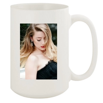 Amber Heard 15oz White Mug