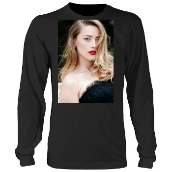 Amber Heard Men's Heavy Long Sleeve TShirt