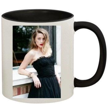 Amber Heard 11oz Colored Inner & Handle Mug