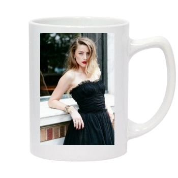 Amber Heard 14oz White Statesman Mug