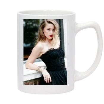 Amber Heard 14oz White Statesman Mug