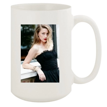 Amber Heard 15oz White Mug