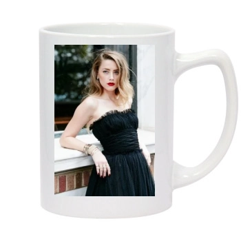 Amber Heard 14oz White Statesman Mug