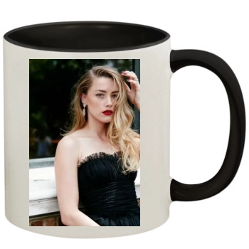 Amber Heard 11oz Colored Inner & Handle Mug