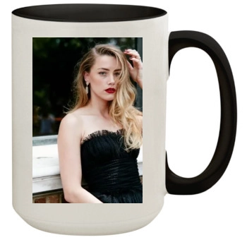 Amber Heard 15oz Colored Inner & Handle Mug