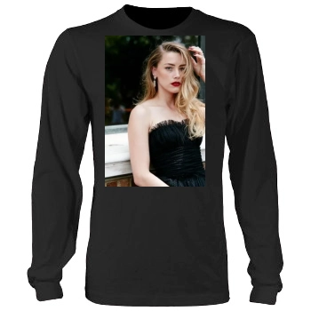 Amber Heard Men's Heavy Long Sleeve TShirt