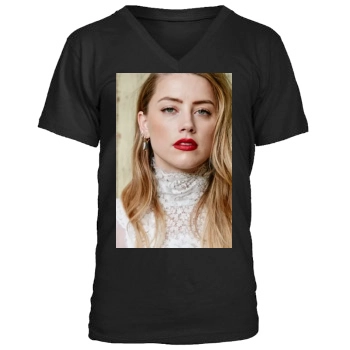 Amber Heard Men's V-Neck T-Shirt