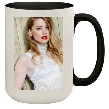 Amber Heard 15oz Colored Inner & Handle Mug