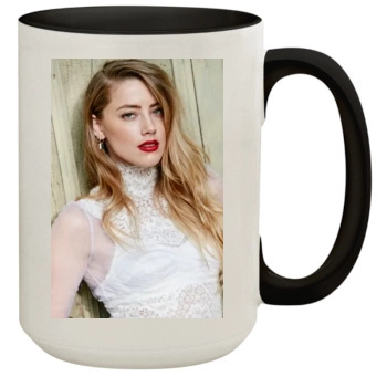 Amber Heard 15oz Colored Inner & Handle Mug