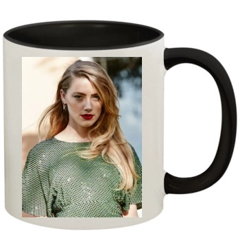 Amber Heard 11oz Colored Inner & Handle Mug