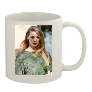 Amber Heard 11oz White Mug