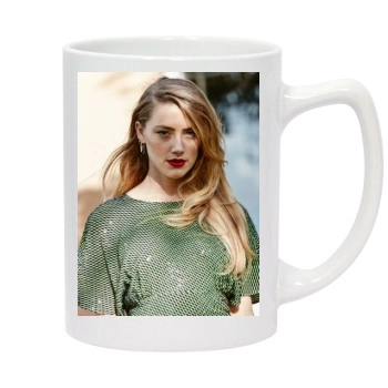 Amber Heard 14oz White Statesman Mug