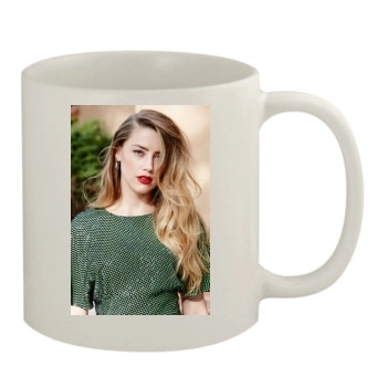 Amber Heard 11oz White Mug