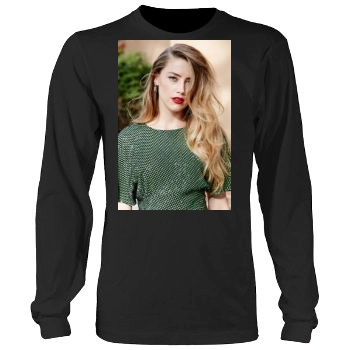 Amber Heard Men's Heavy Long Sleeve TShirt