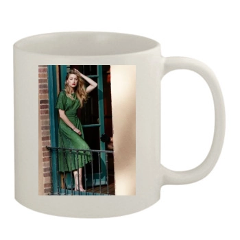 Amber Heard 11oz White Mug