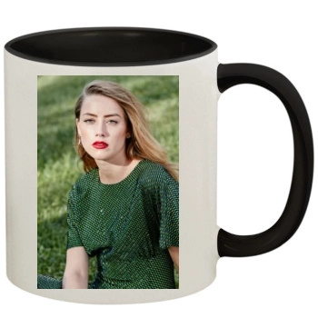 Amber Heard 11oz Colored Inner & Handle Mug