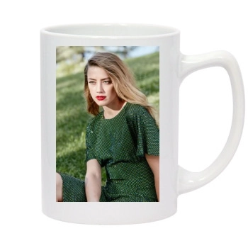 Amber Heard 14oz White Statesman Mug