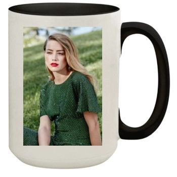 Amber Heard 15oz Colored Inner & Handle Mug