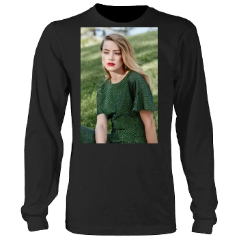 Amber Heard Men's Heavy Long Sleeve TShirt